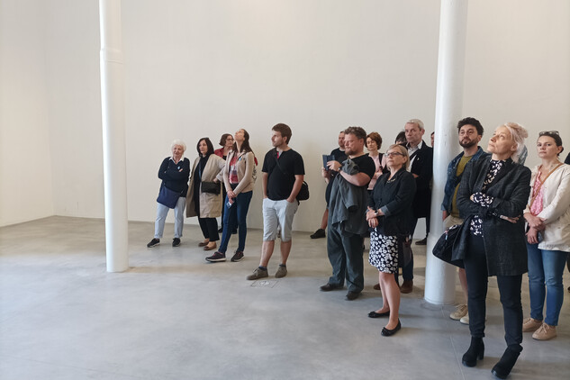 Výstavní sál, bývalá ostravská jatka, nyní galerie PLATO